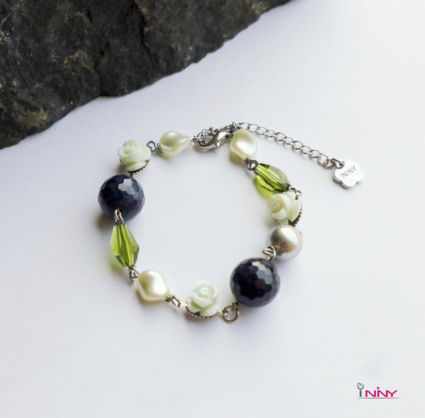 Color of the earth Sapphire bracelet