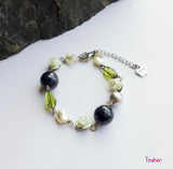 Color of the earth Sapphire bracelet