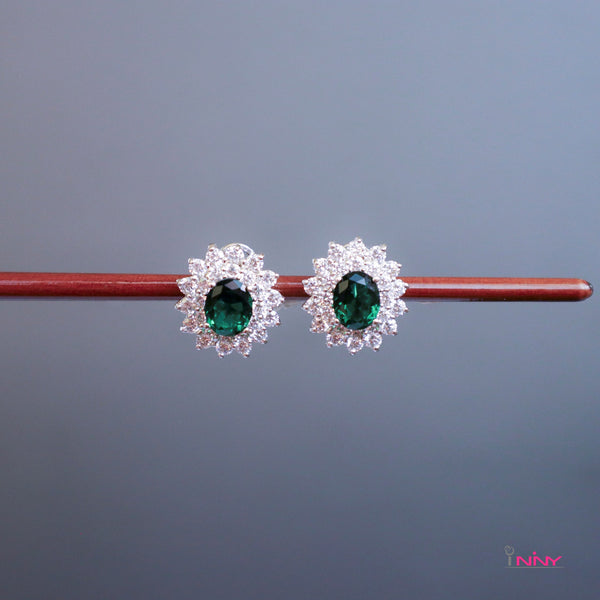 Princess's Lab Diamond Stud Earrings