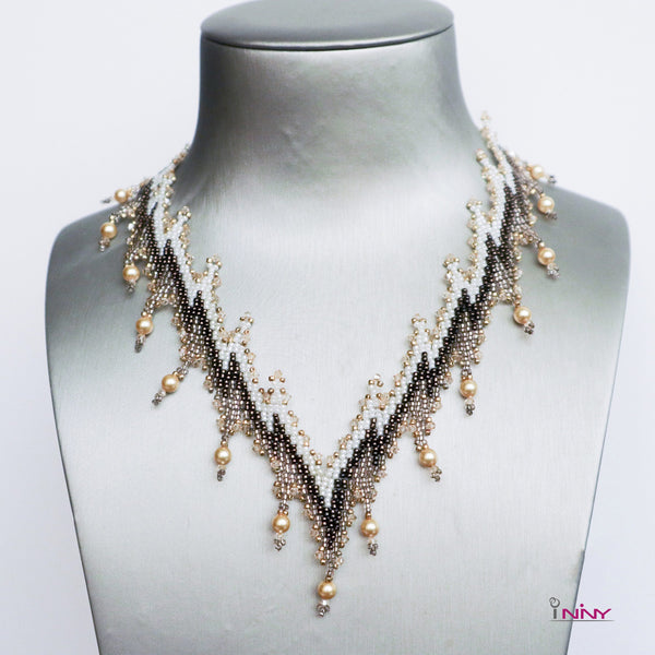 The Handmade Crystal Flame Necklace