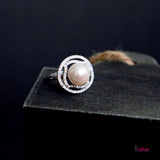 Round Pearl Ring