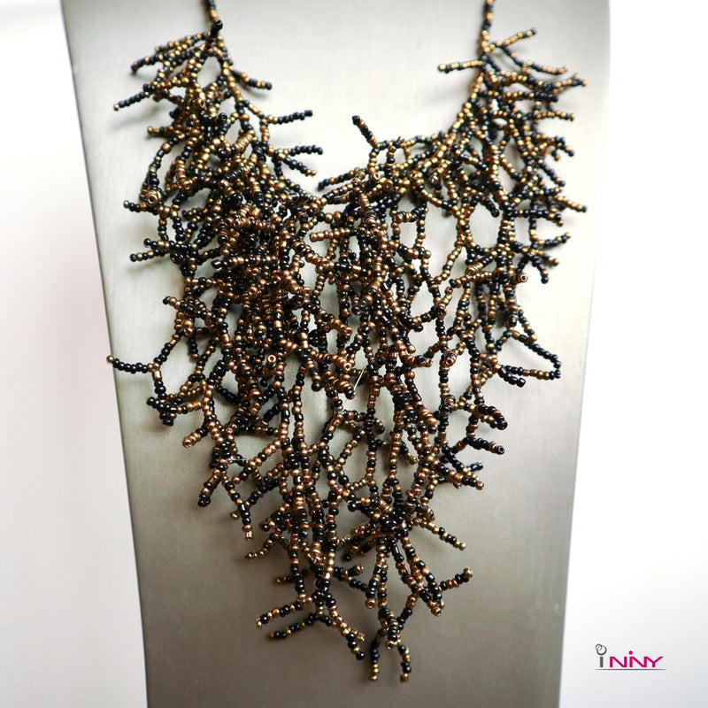 Statement Coral-like Necklace