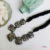 Black MOP Shell Necklace