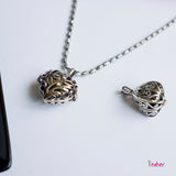 Silver 925 Heart Locket Ball