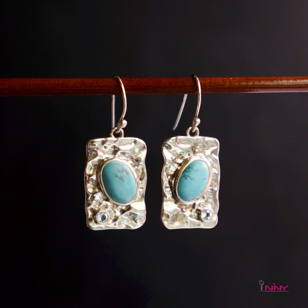 Turquoise Hook Earrings