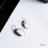Dendrite Opal 9.65g Earrings