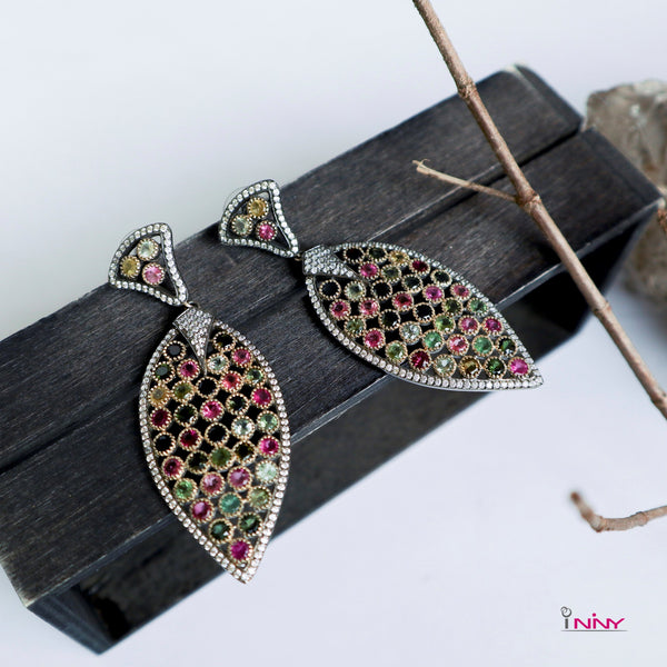 Tourmaline Brilliant Earrings